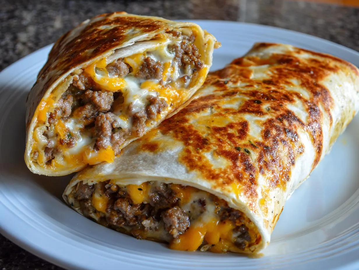 Irresistible Garlic Butter Beef Cheeseburger For Your Family