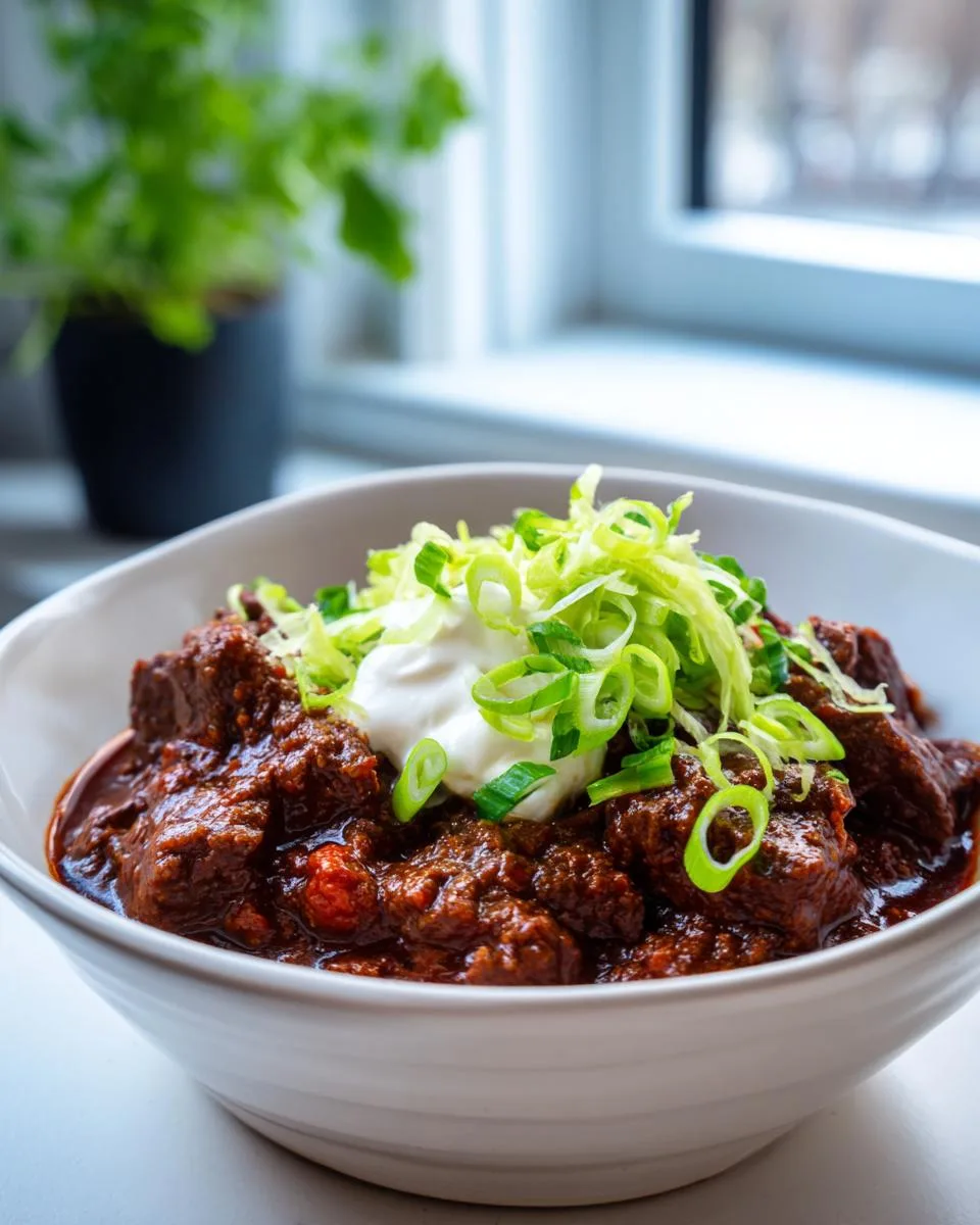 Gochujang Beef Chili - detail 3