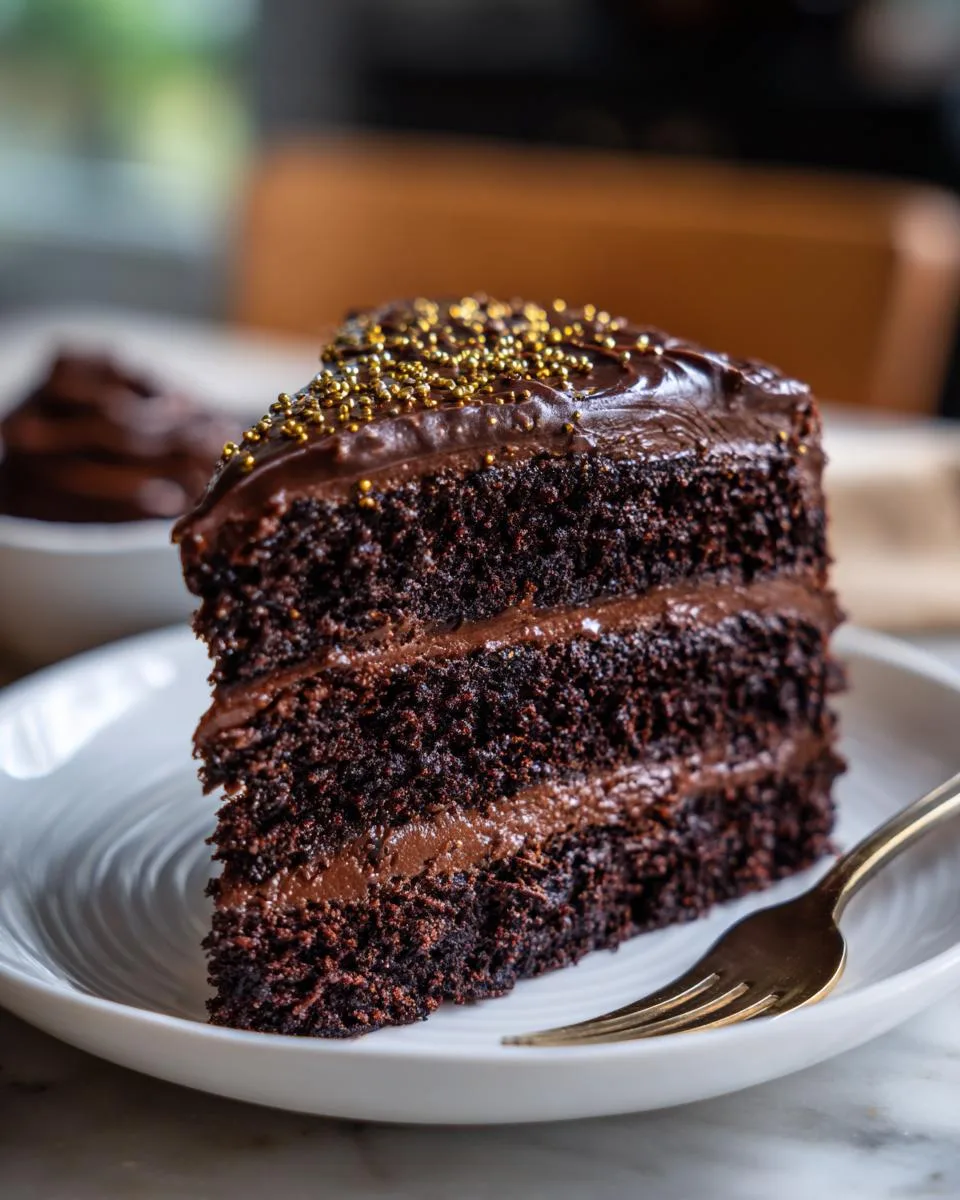 Guinness Chocolate Cake - detail 4