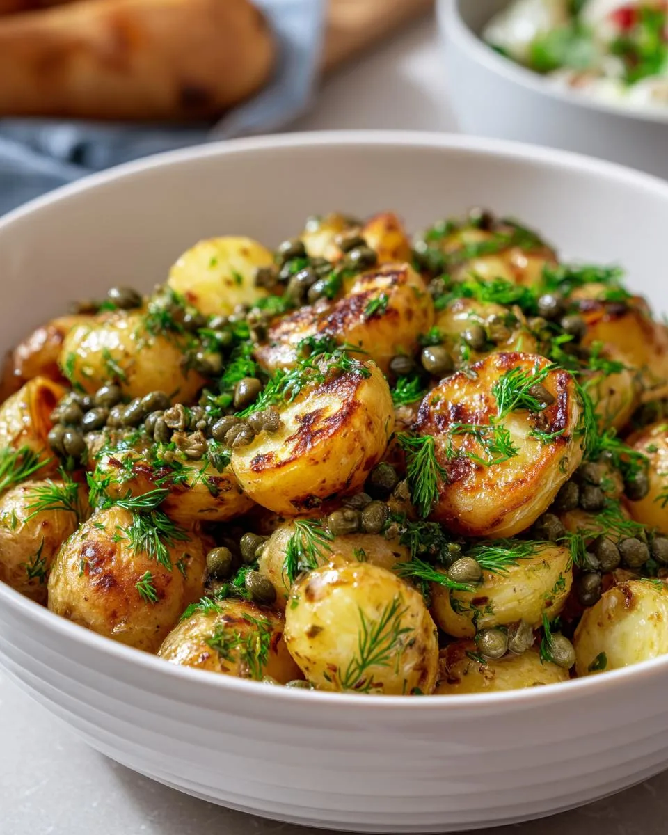 Healthy French Potato Salad Dill - detail 3