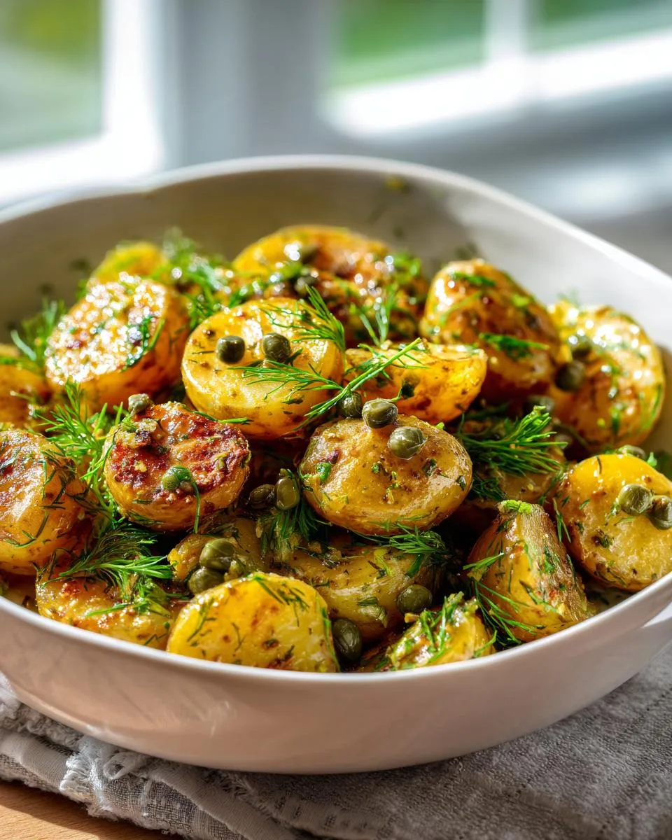 Healthy French Potato Salad Dill - detail 4
