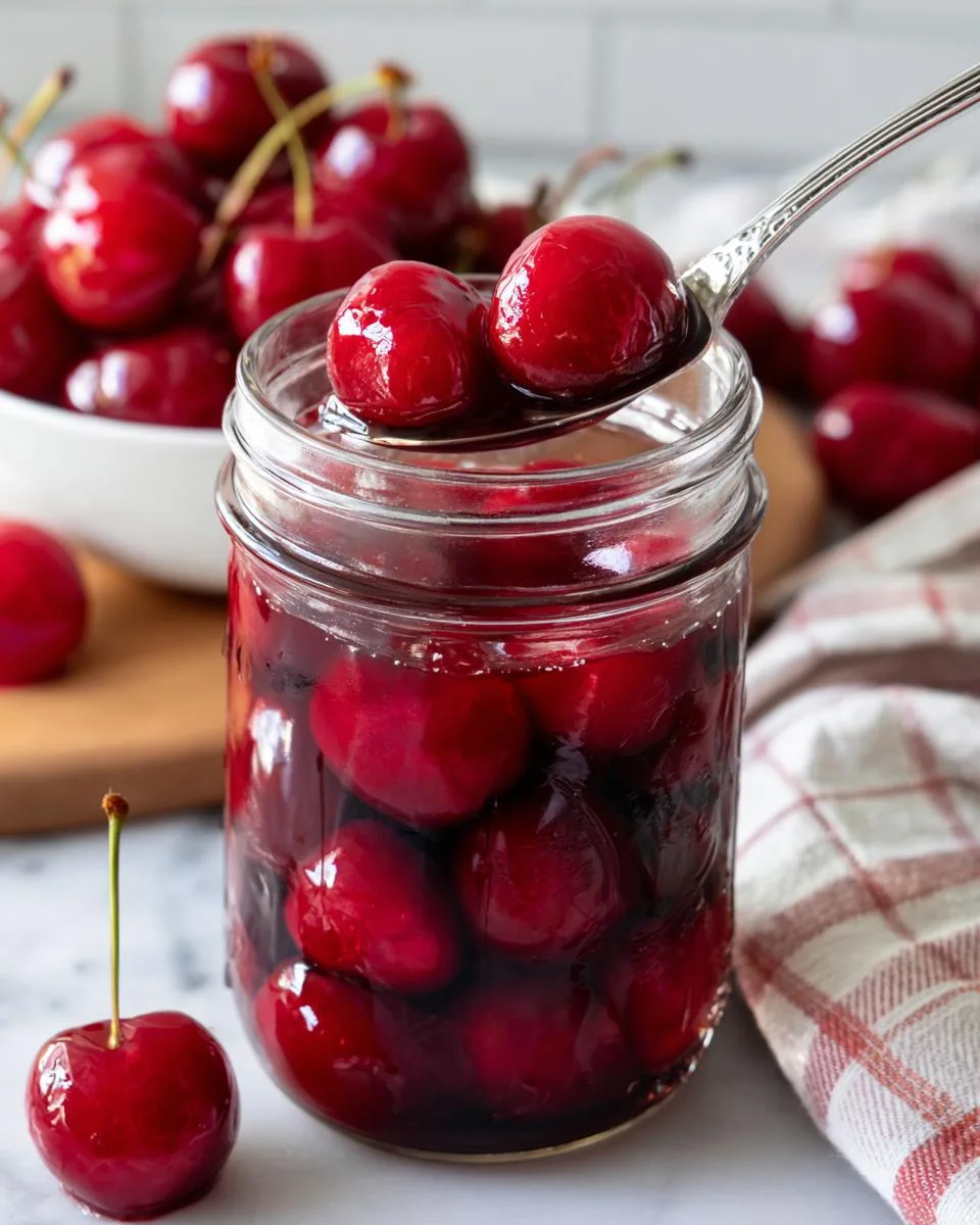 Homemade Maraschino Cherries Recipe - detail 3
