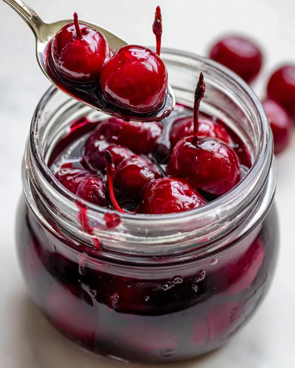 Homemade Maraschino Cherries Recipe - detail 4