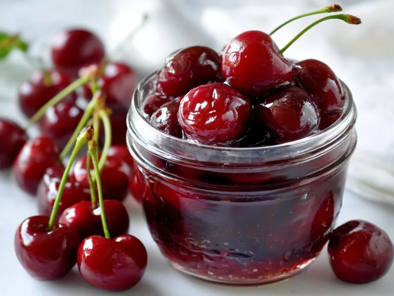 Homemade Maraschino Cherries Recipe