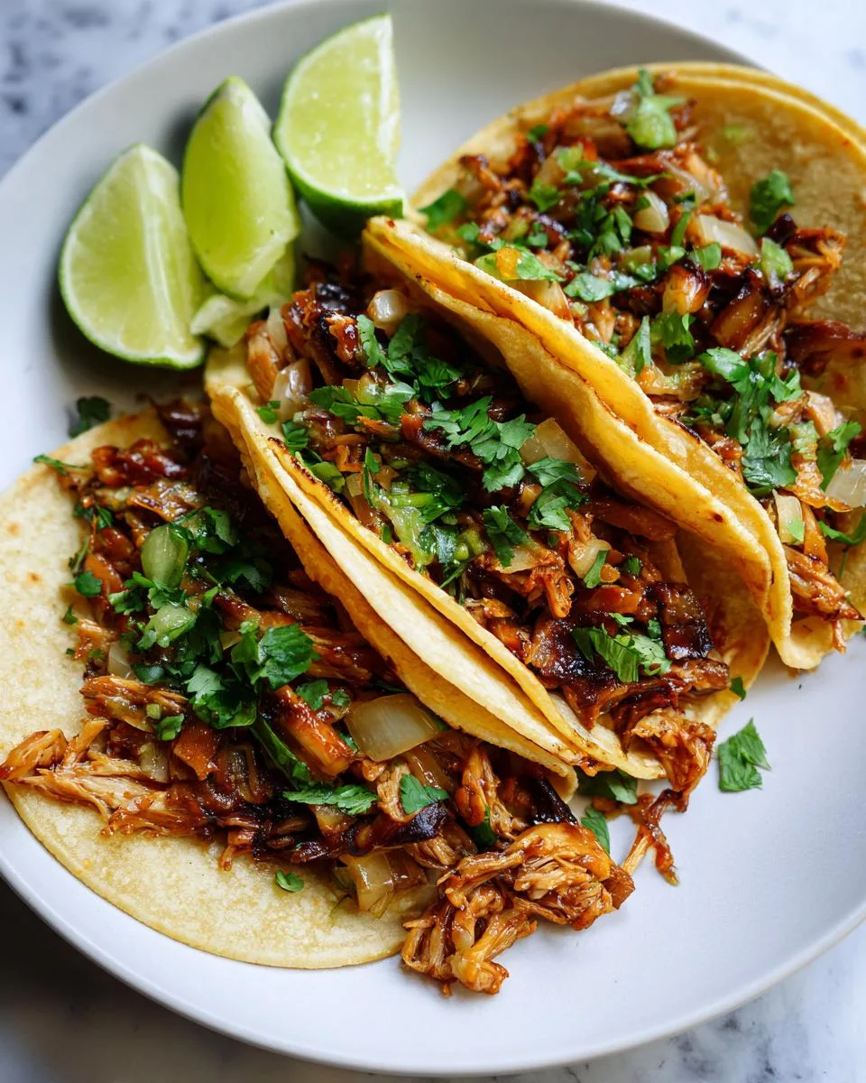 Mushroom "Carnitas" Tacos - detail 4