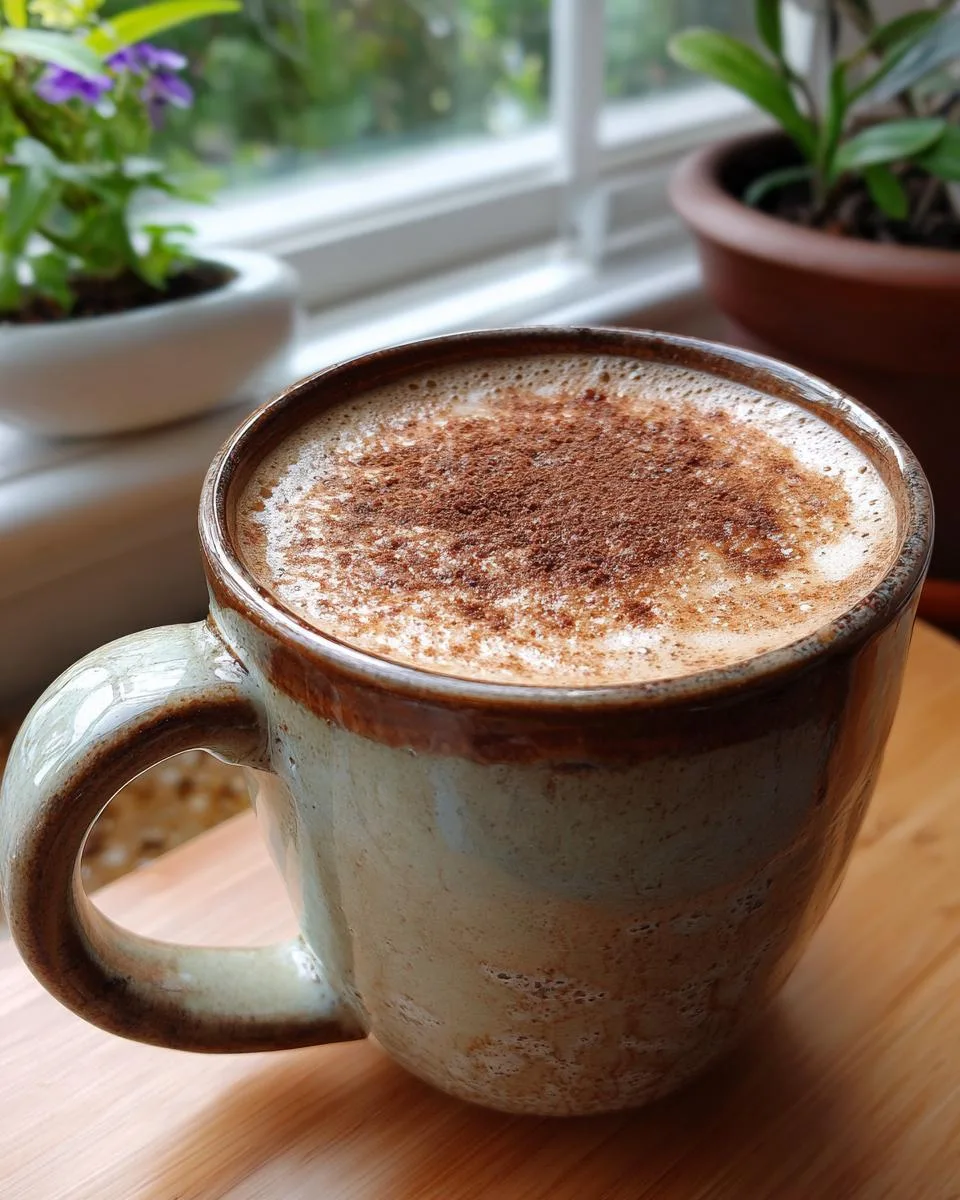 Mushroom Coffee Latte - detail 3