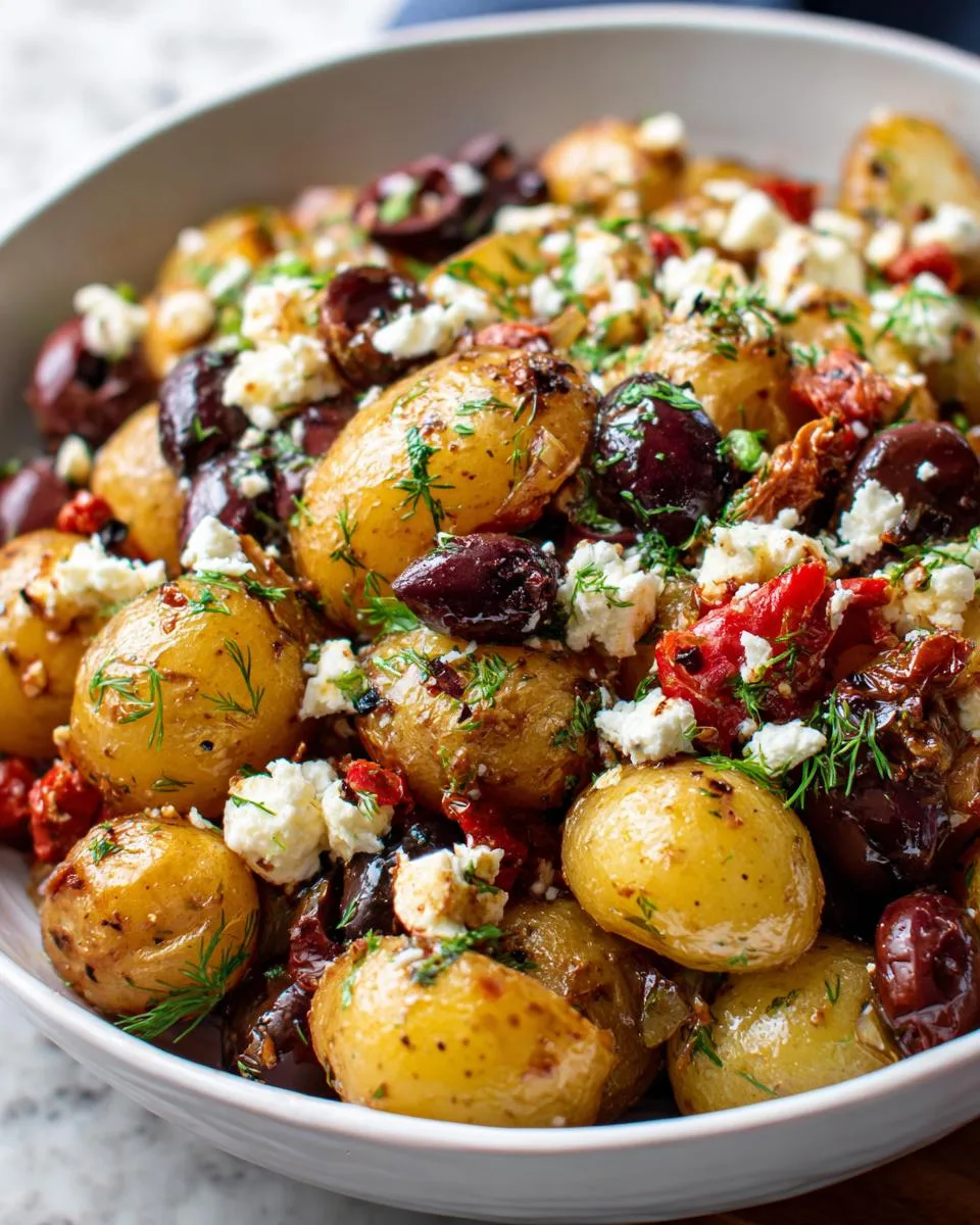 Olive Greek Potato Salad - detail 4