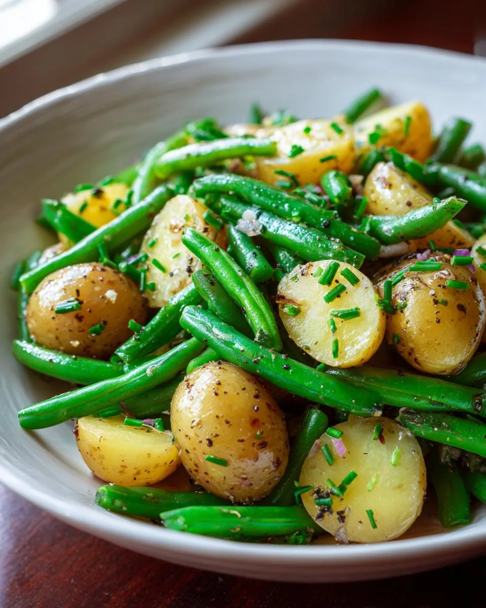 Quick Green Bean Potato Salad - detail 4