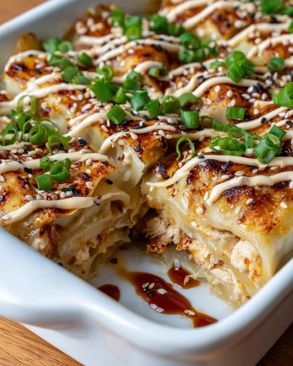 TikTok Viral Dumpling Lasagna - detail 3