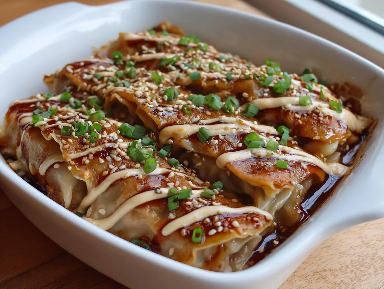 TikTok Viral Dumpling Lasagna: 17-Minute Comfort Food Bliss