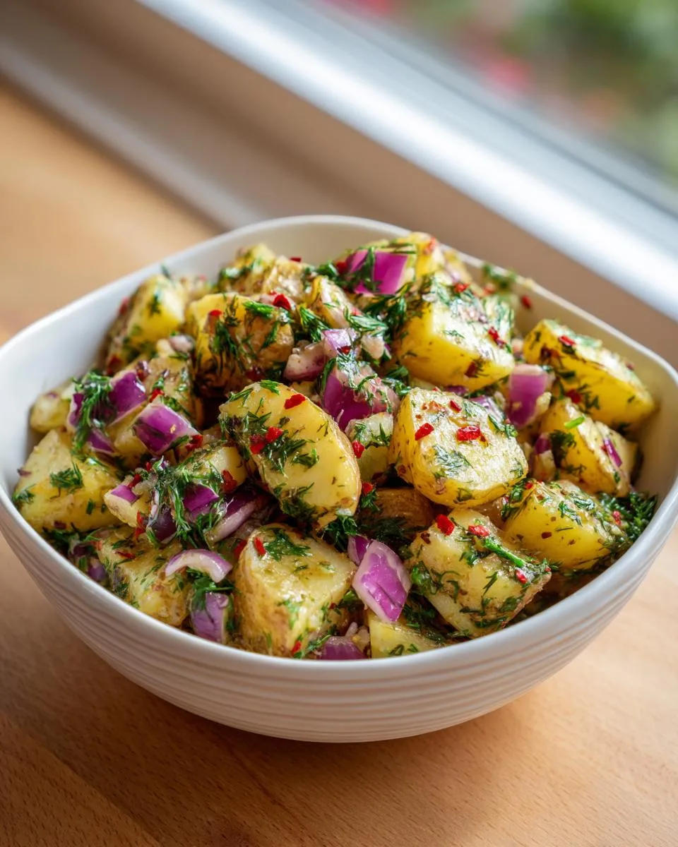 Turkish Dill Potato Salad - detail 3