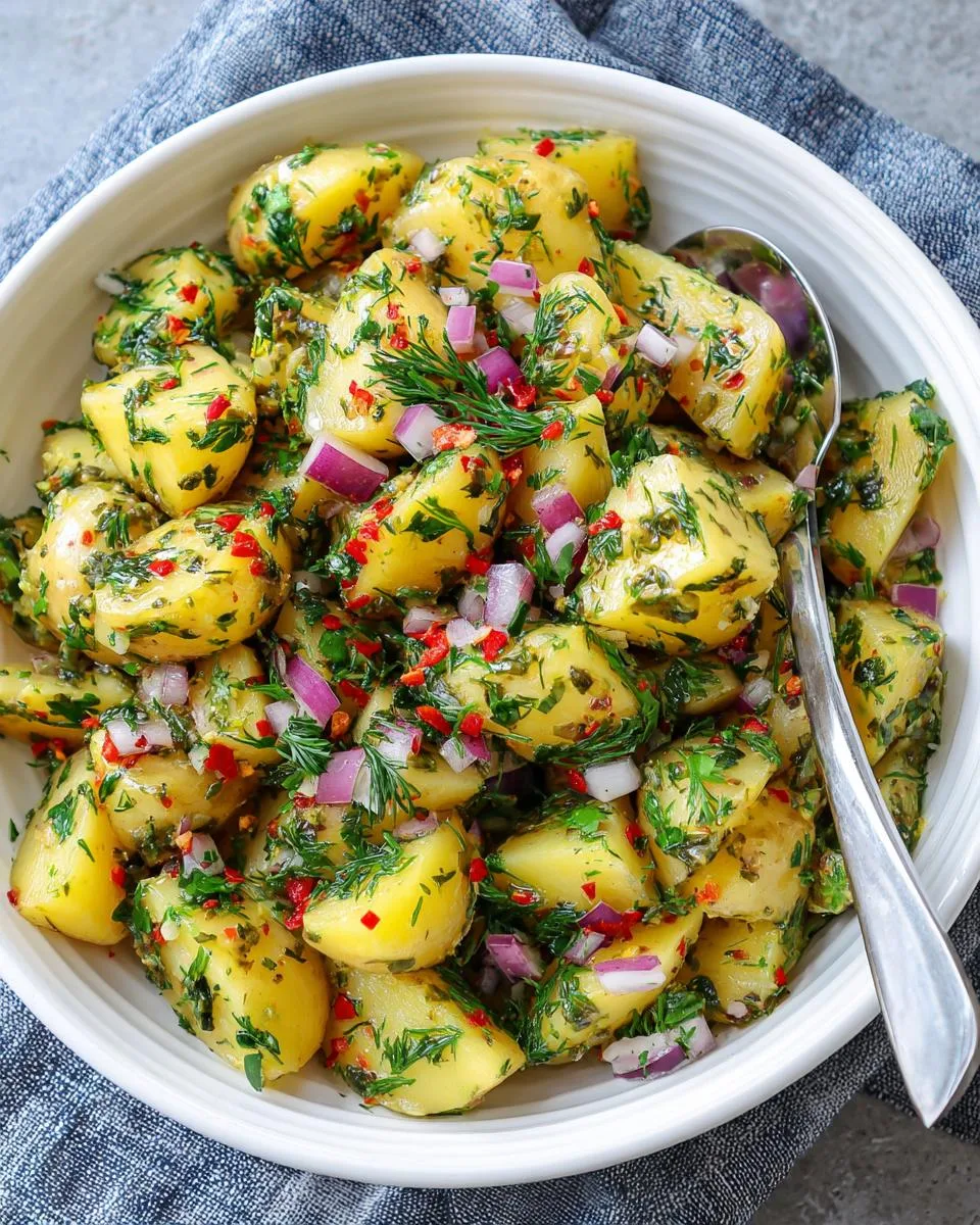 Turkish Dill Potato Salad - detail 4