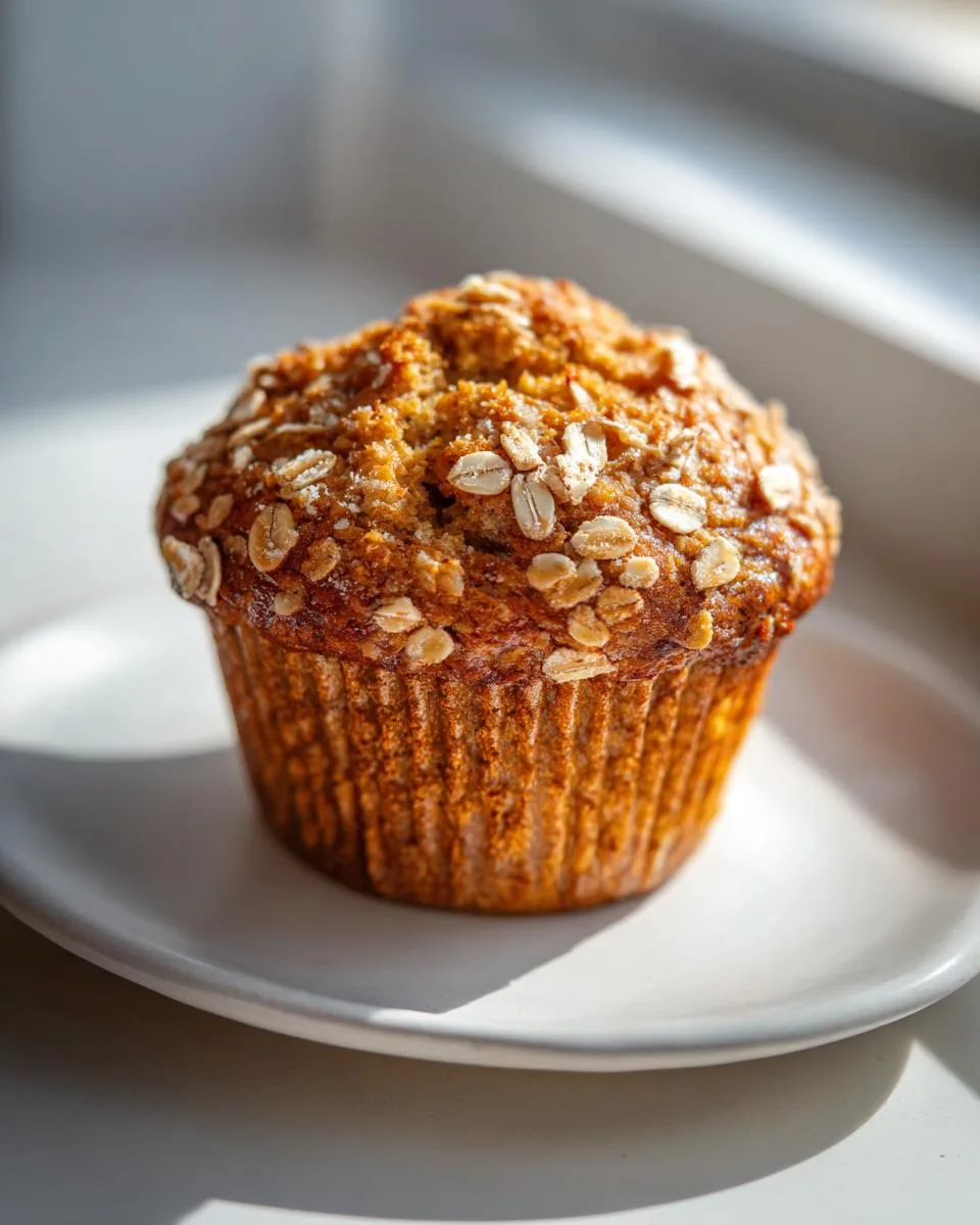 Whole Wheat Banana Muffins - detail 3