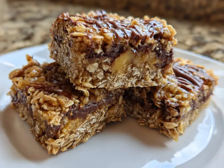 banana oatmeal bars
