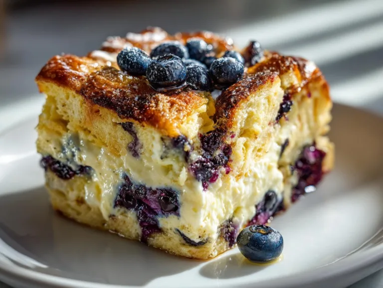blueberry french toast casserole