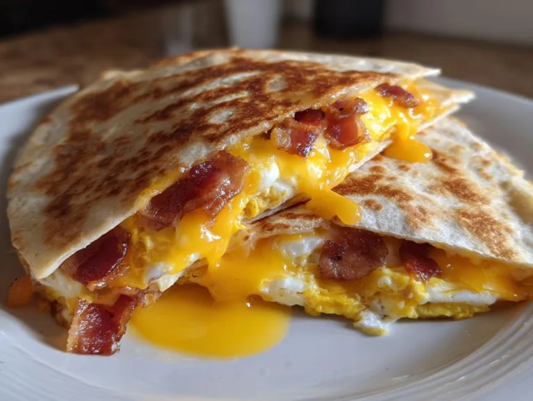 cheese breakfast quesadillas