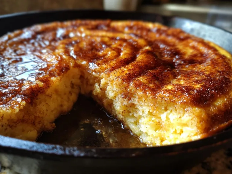 cinnamon breakfast skillet delight