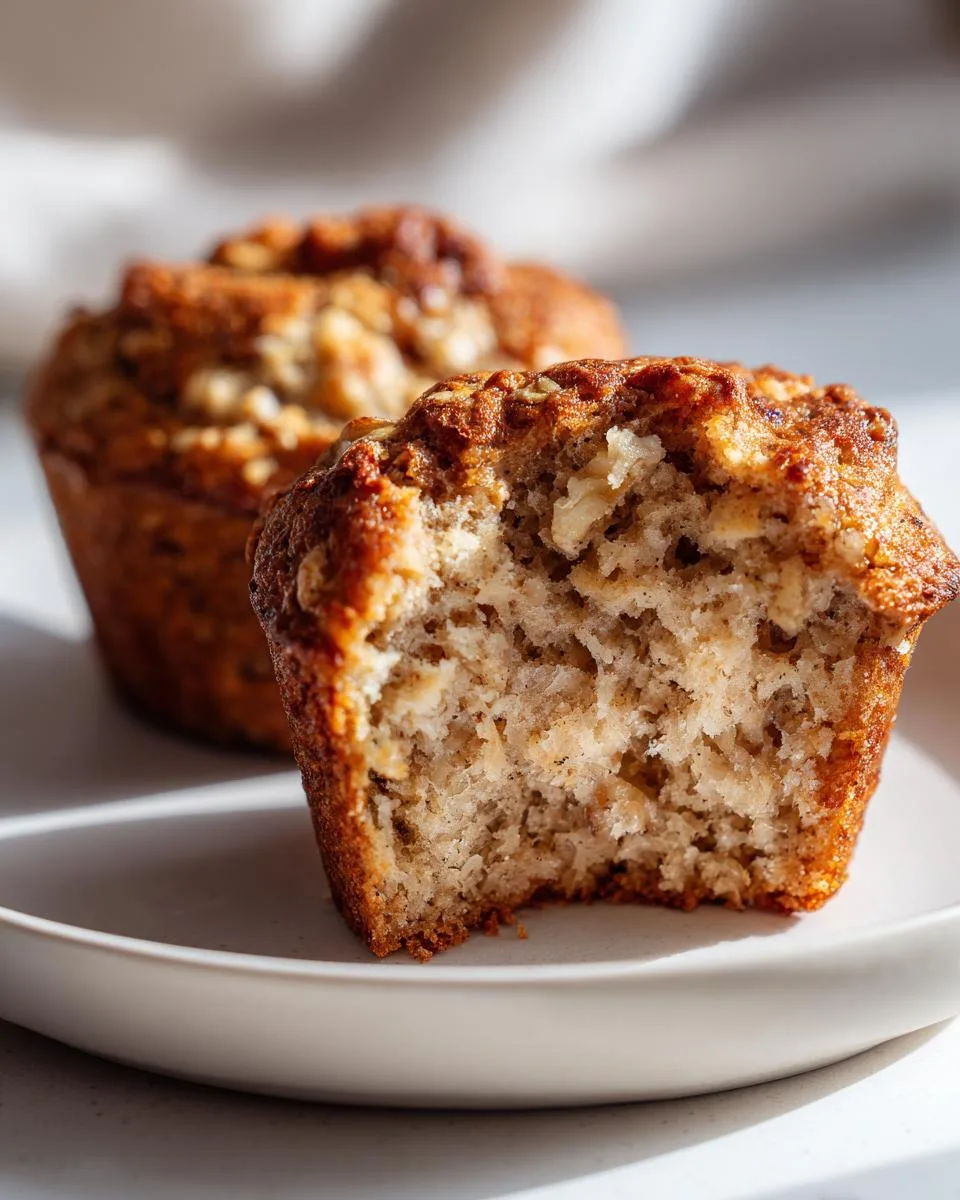 greek yogurt banana muffins - detail 3