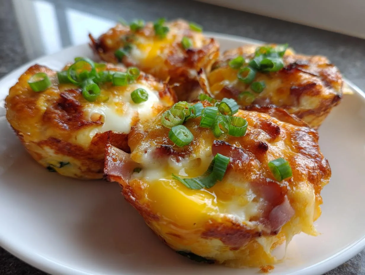 Grandma Jo’s Perfect Ham Cheese Egg Cups Ready in 20 Minutes
