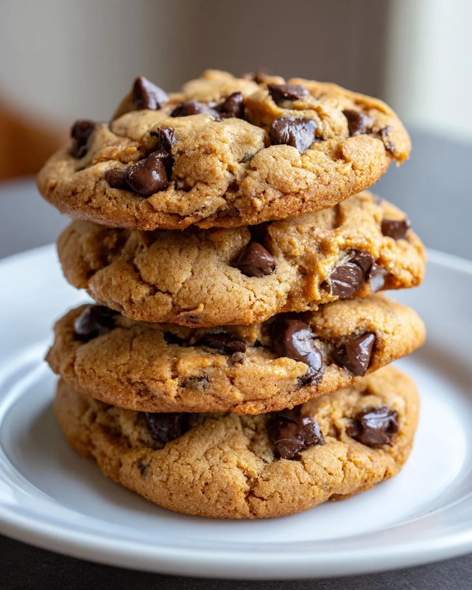 5 Ingredient Peanut Butter Chocolate Chip Cookies - detail 3
