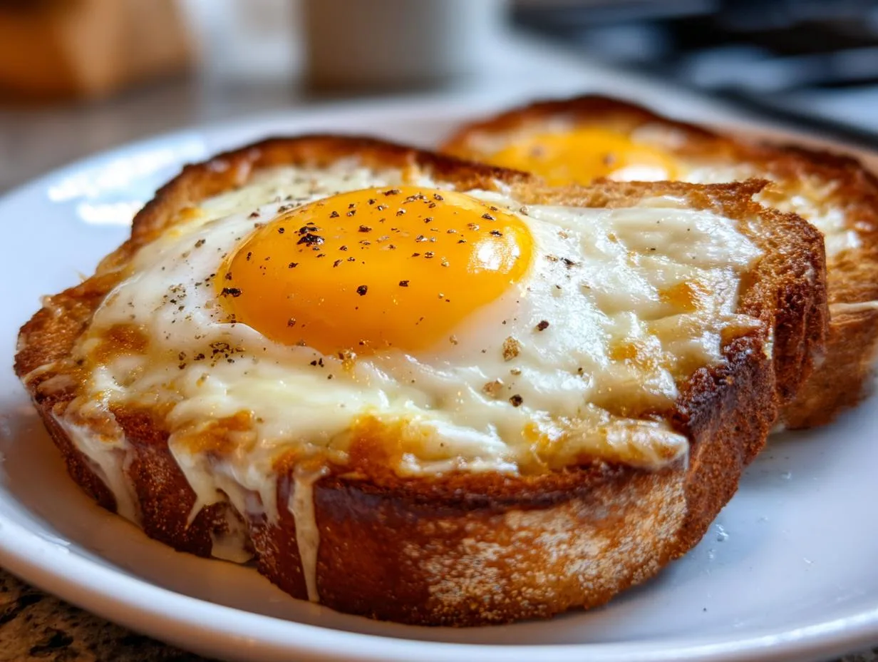 15-Minute Air Fryer Egg Toast for Crispy Breakfast Bliss