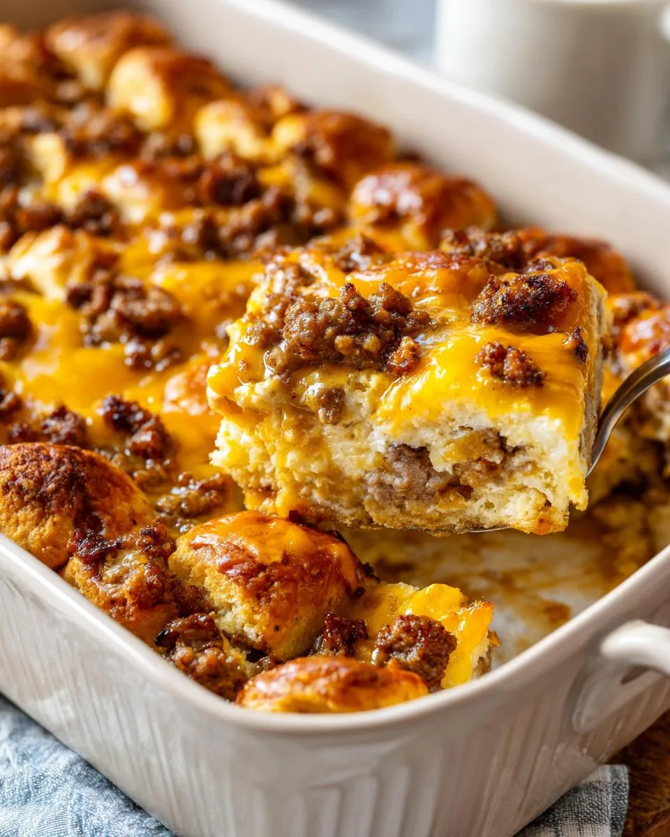 Biscuits and Gravy Breakfast Casserole - detail 3