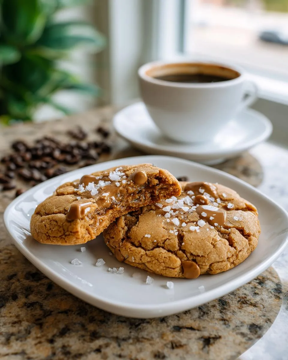 Brown Butter Coffee Toffee Cookies - detail 3