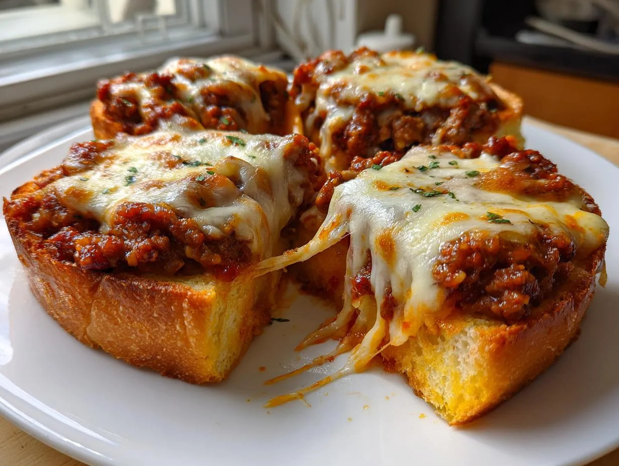40-Minute Cheesy Sloppy Joe Toasts Your Family Will Devour