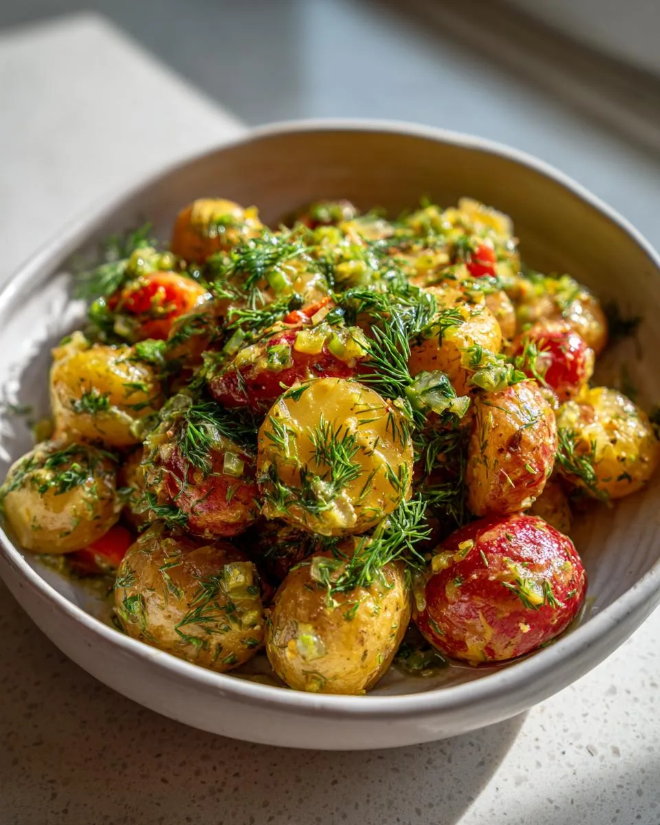 Classic French Style Potato Salad - detail 3