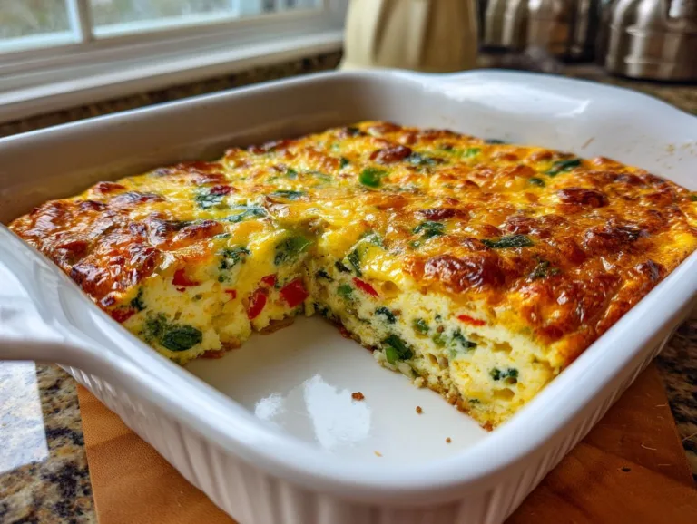Cottage Cheese Egg Bake