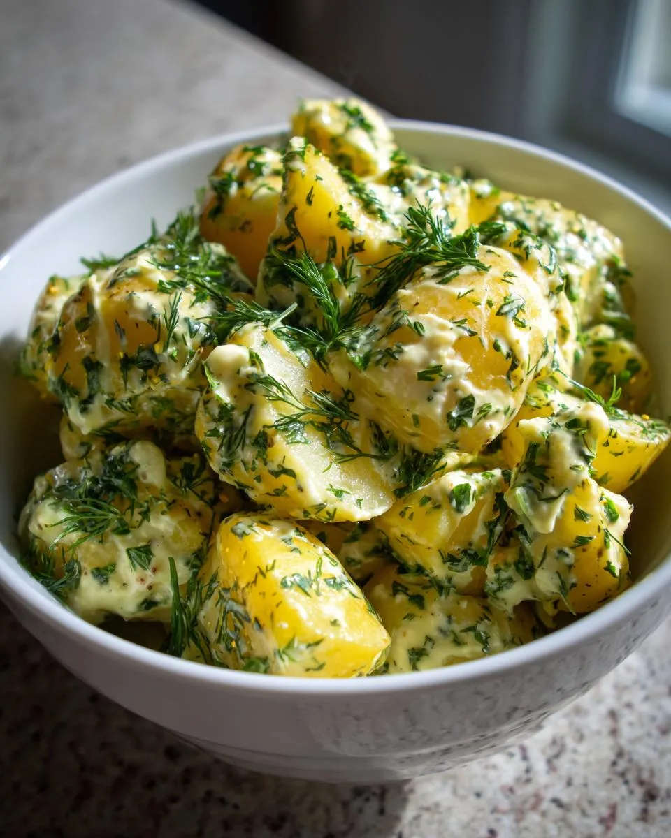 Creamy French Potato Salad - detail 3