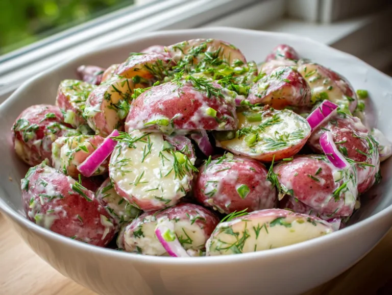 Creamy Healthy Potato Salad