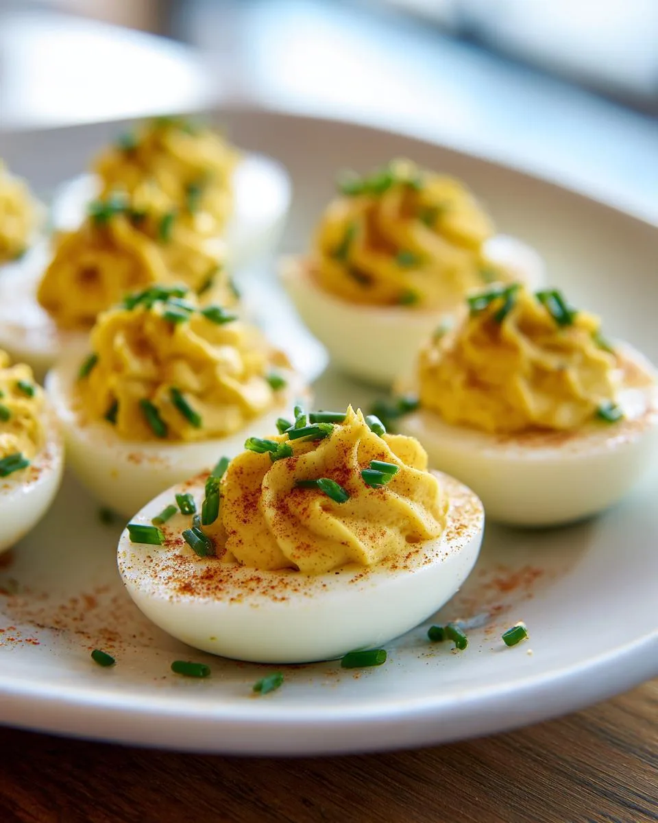 Deviled Eggs With Curry Powder - detail 3