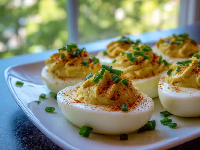 Deviled Eggs With Curry Powder