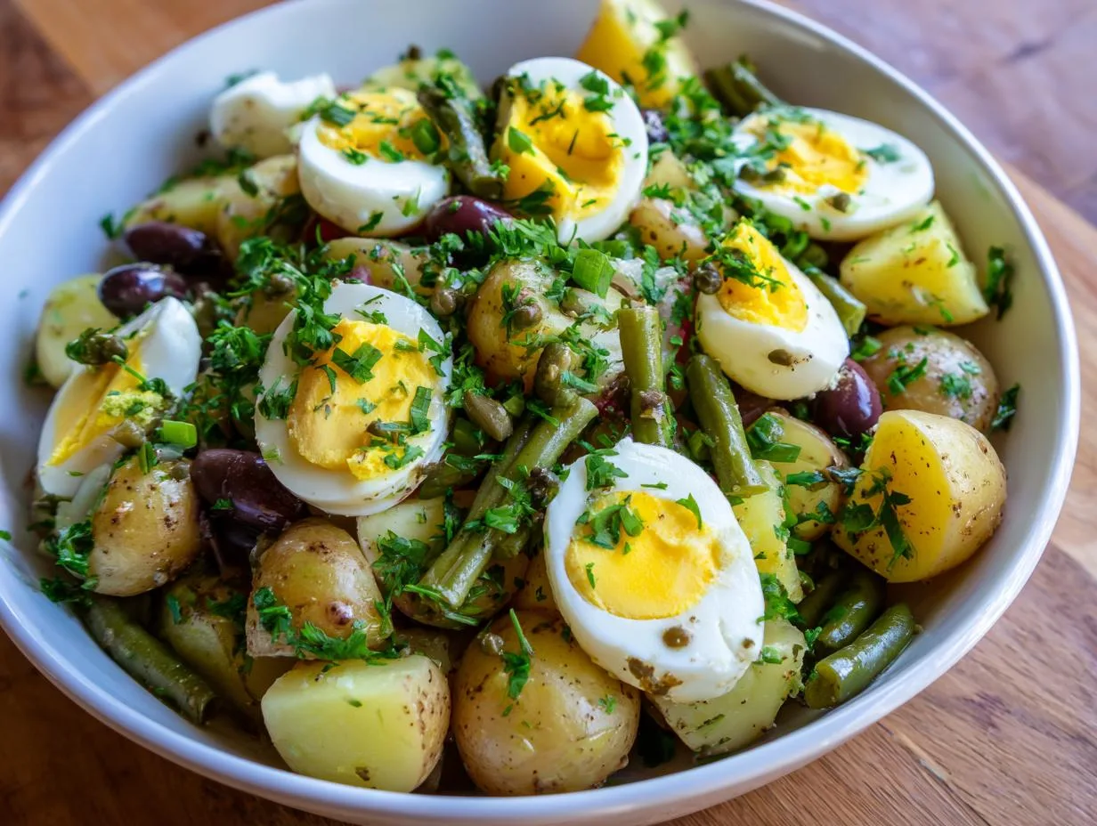 French Style Potato Green Bean Salad: A Taste of Provence