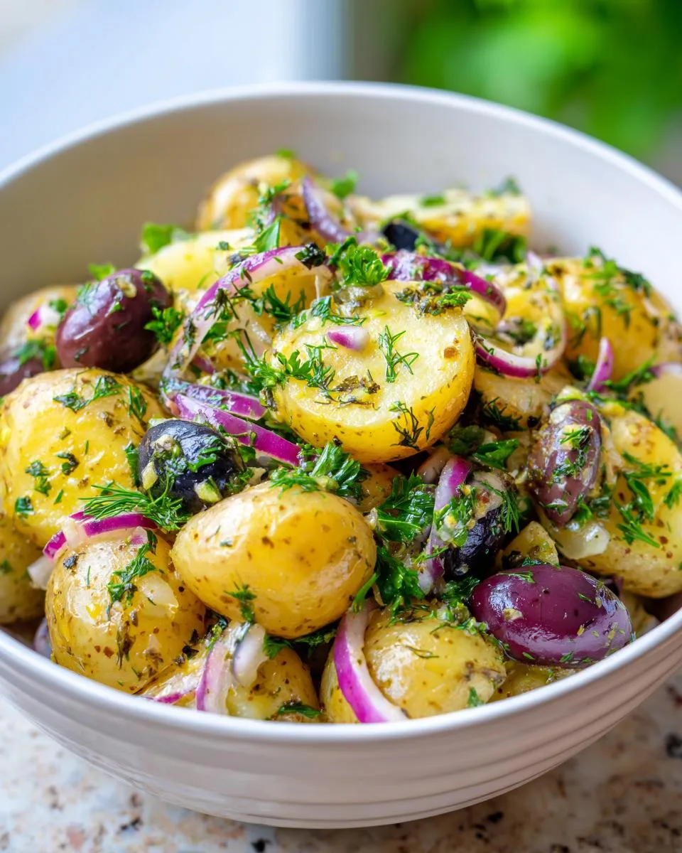 Greek Potato Salad Recipe - detail 3