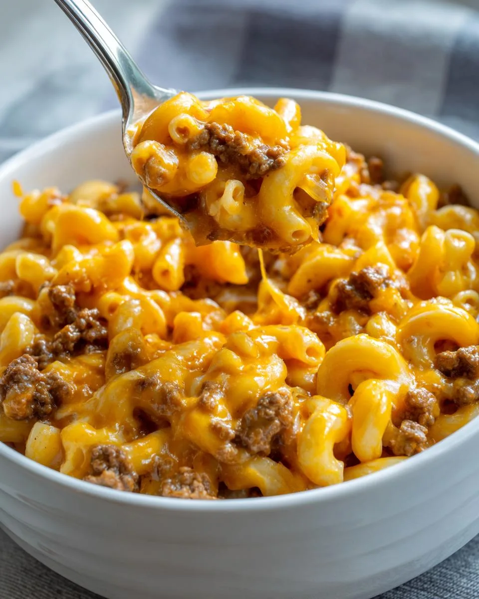 Homemade Cheesy Hamburger Helper - detail 1