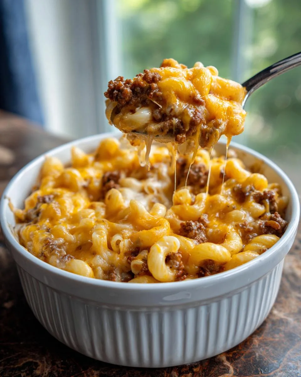 Homemade Cheesy Hamburger Helper - detail 2