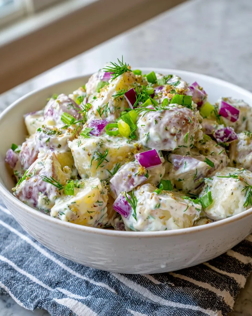 Ina Gartens Potato Salad - detail 3