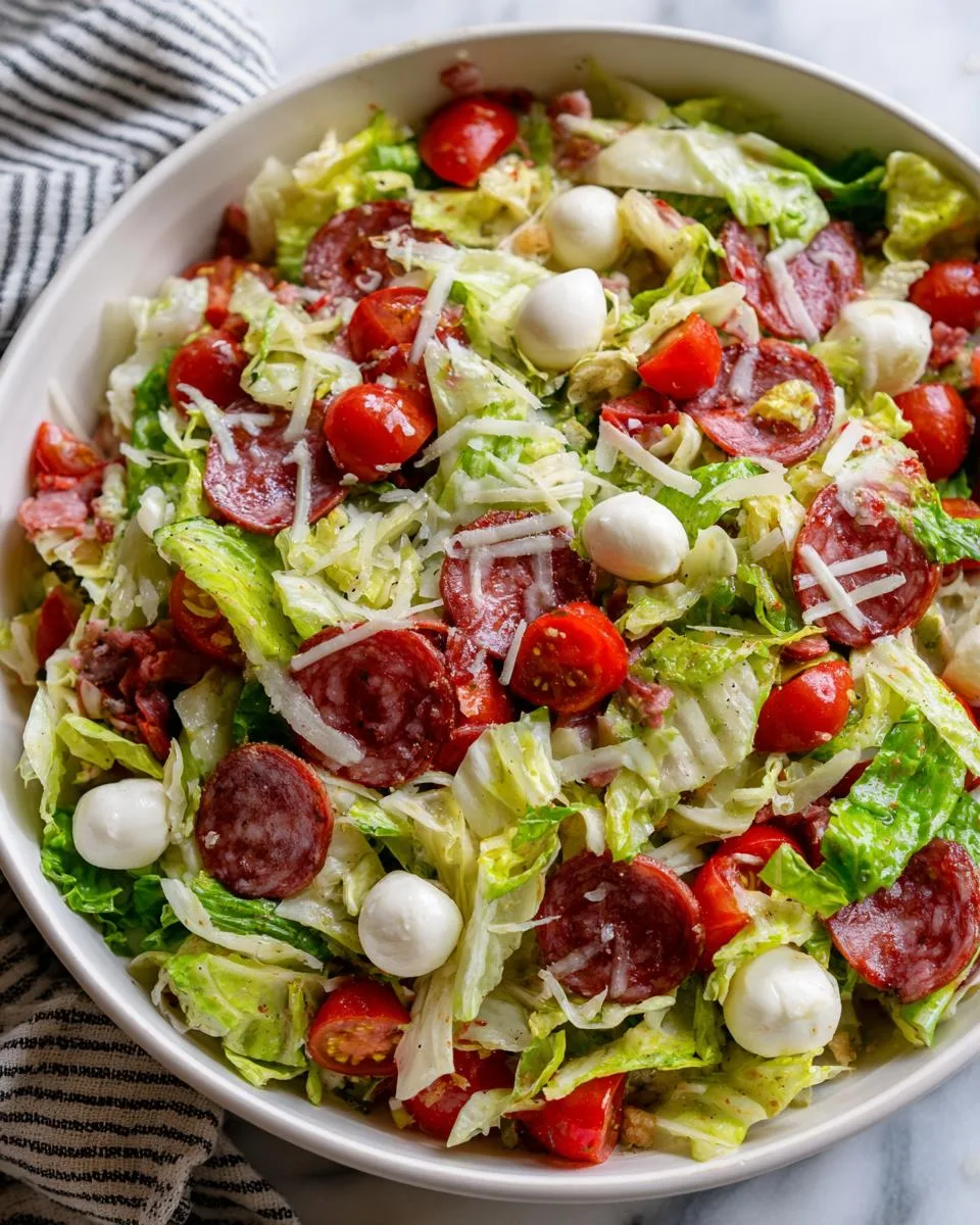 Italian Chopped Salad (Lunchbox Favorite) - detail 3