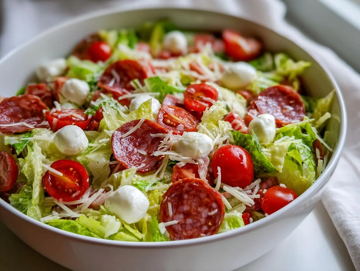15-Minute Italian Chopped Salad That Kids Beg For