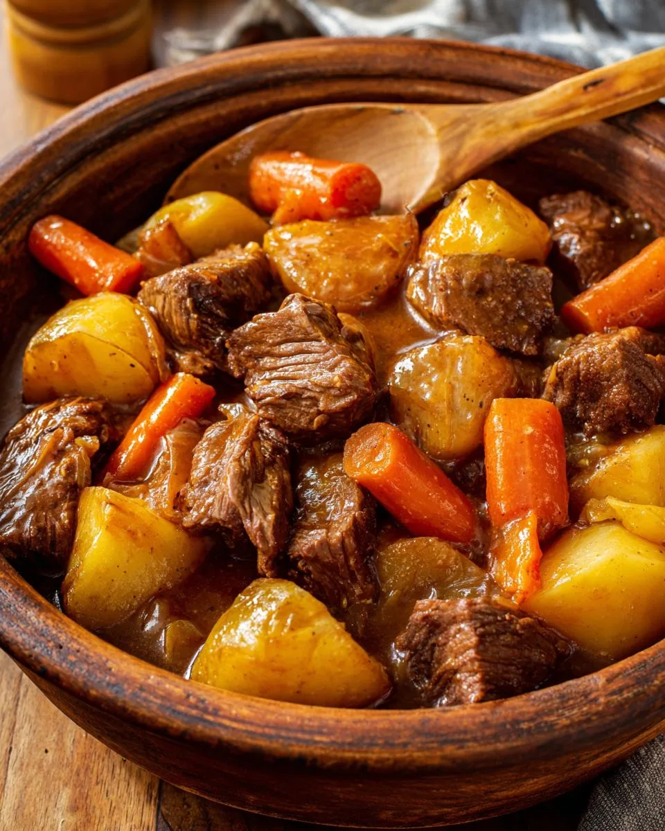 Old Fashioned Beef Stew - detail 2