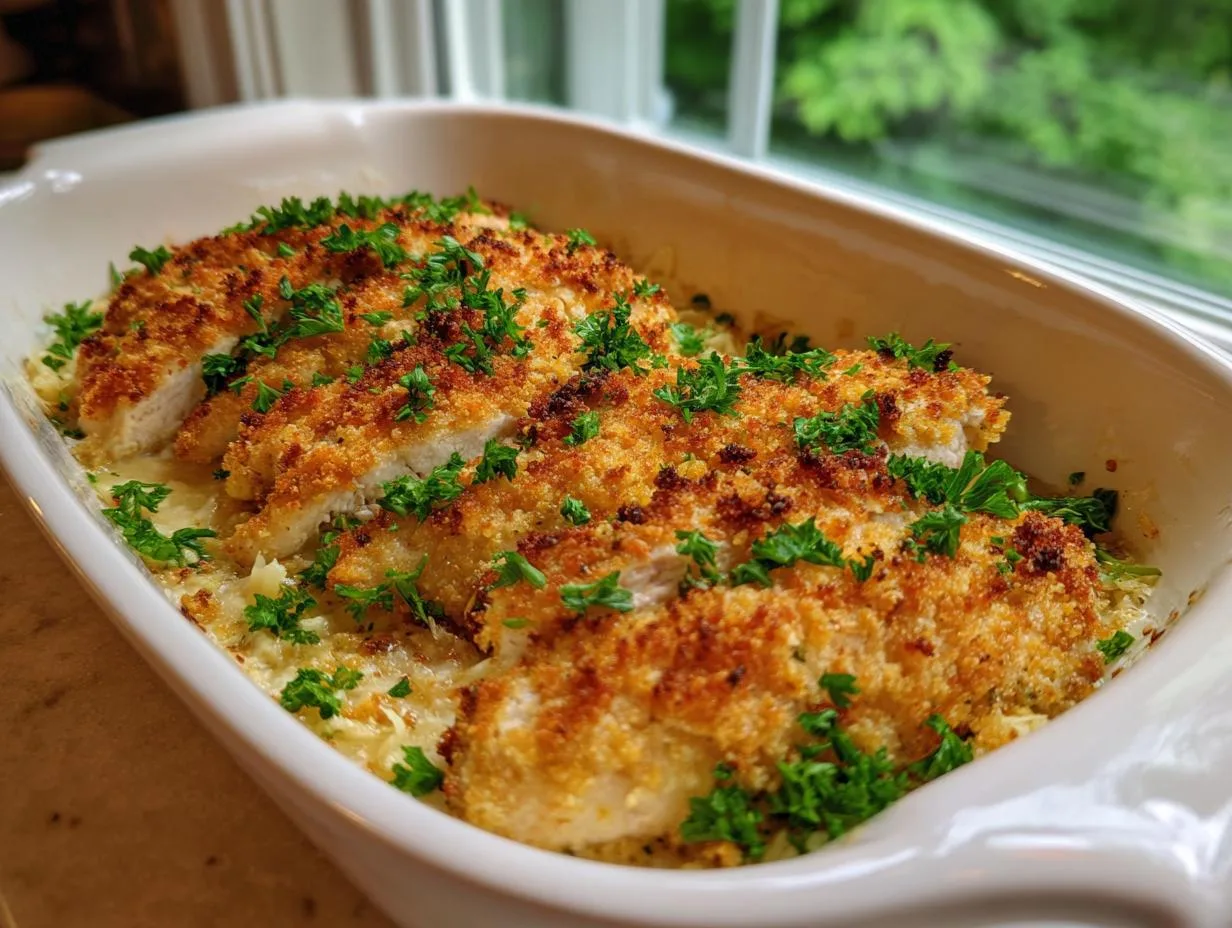 Crispy 35-Minute Oven Baked Parmesan Crusted Chicken Joy
