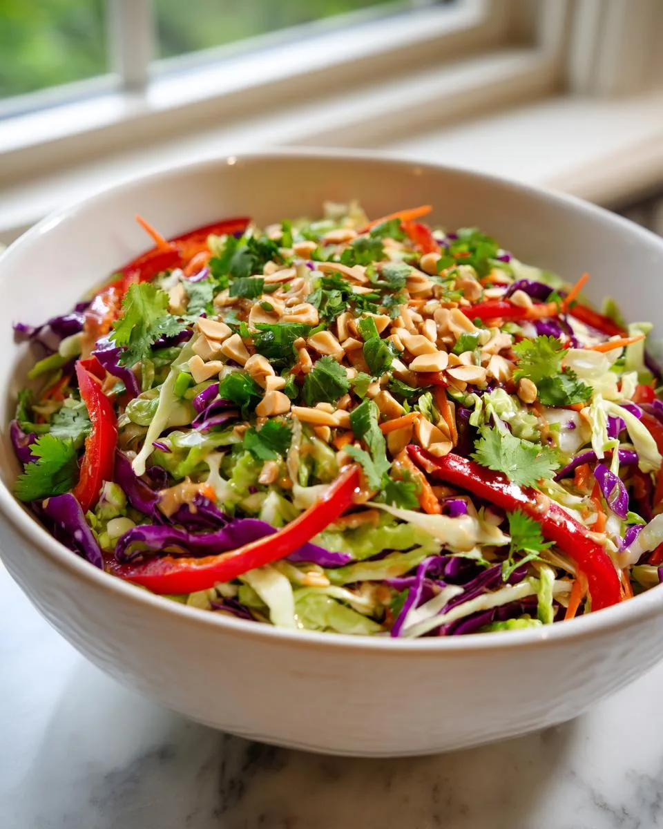 Raw Cabbage Salad - detail 3