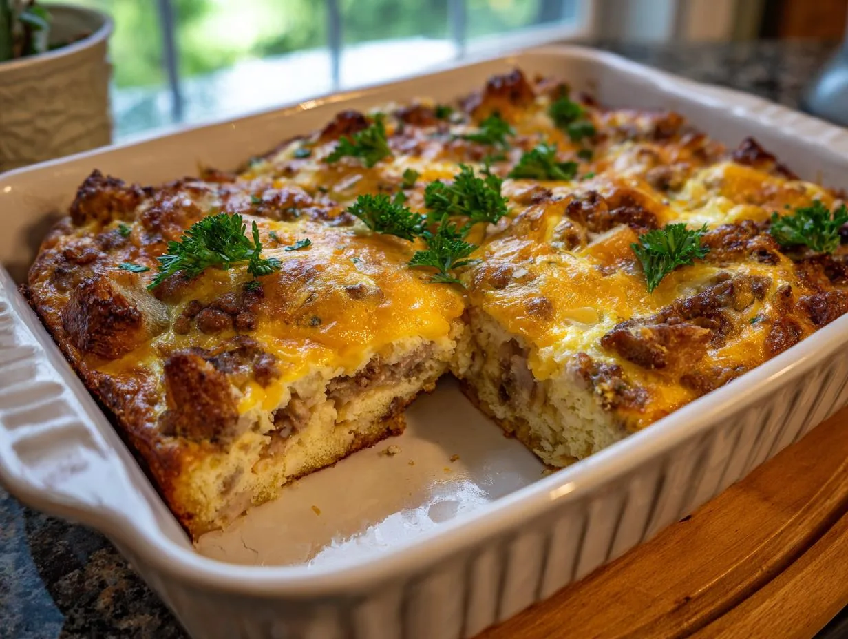 Legendary 60-Year Sausage and Eggs Casserole Recipe