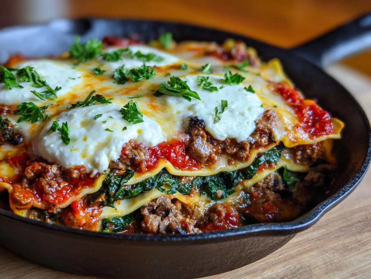 Skillet Lasagna That’ll Make You Drool – Grandma Jo’s Secret