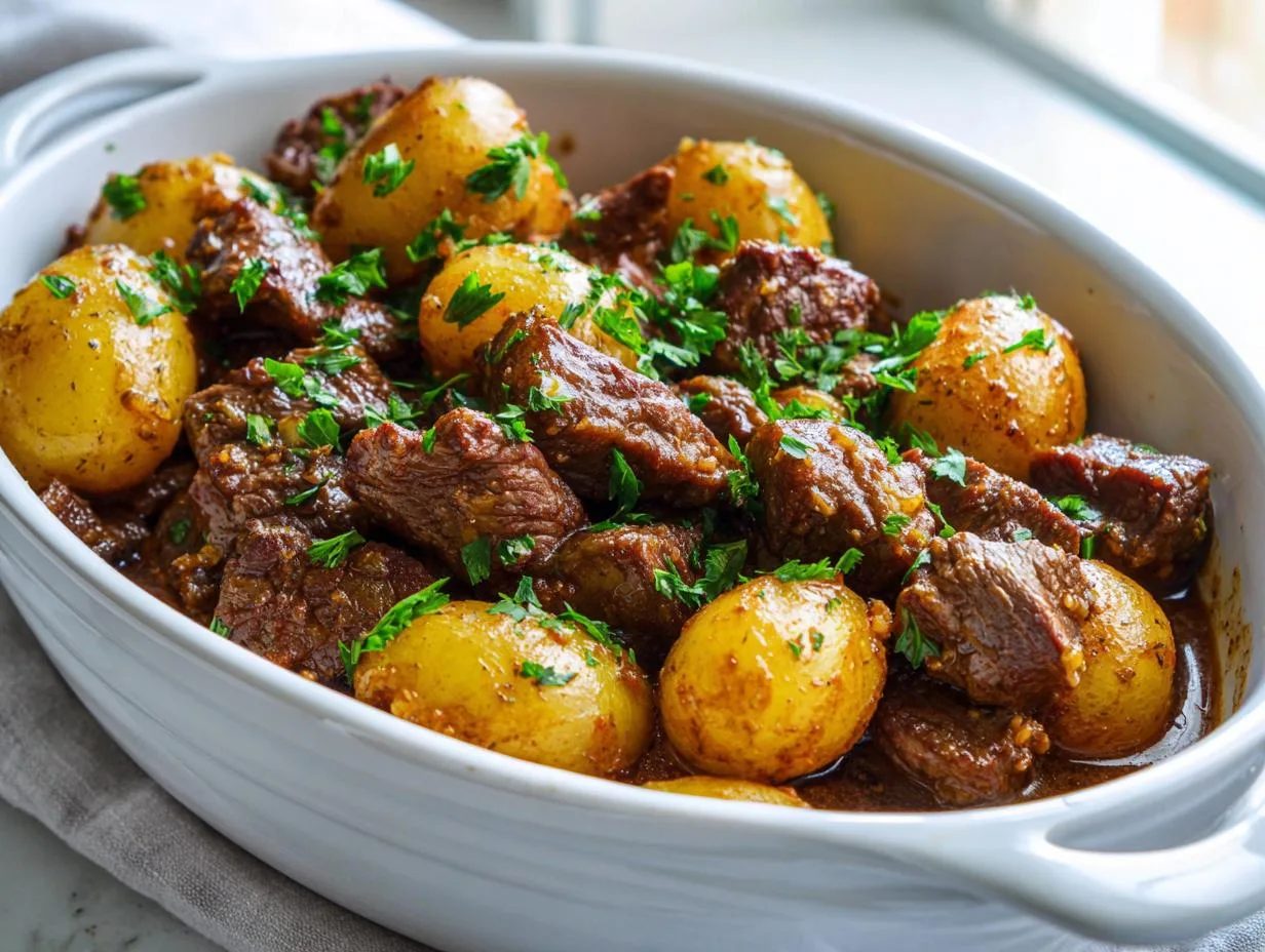 Slow Cooker Garlic Butter Beef Melts Hearts in 5 Hours