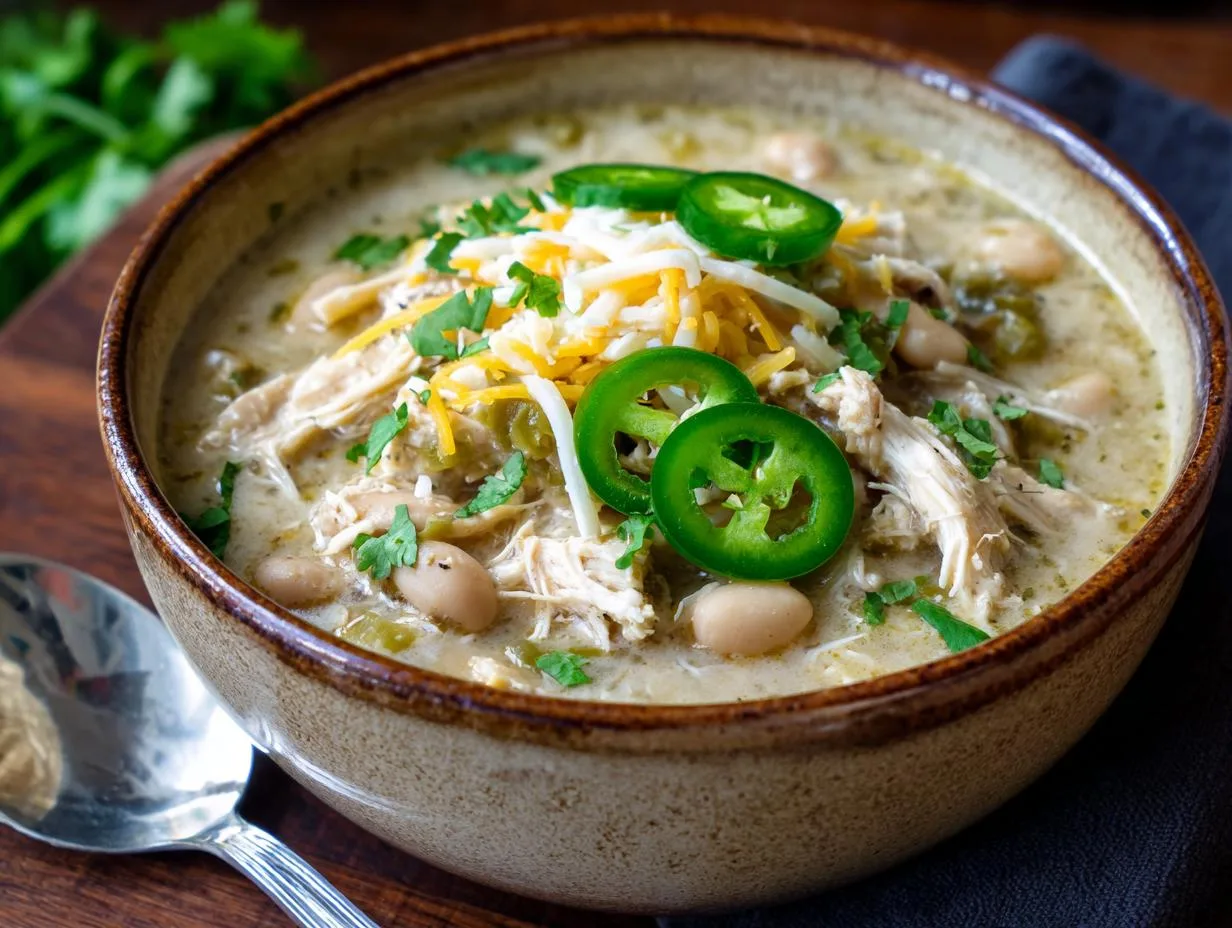 Slow Cooker White Chicken Chili Is the Cozy 6-Hour Wonder