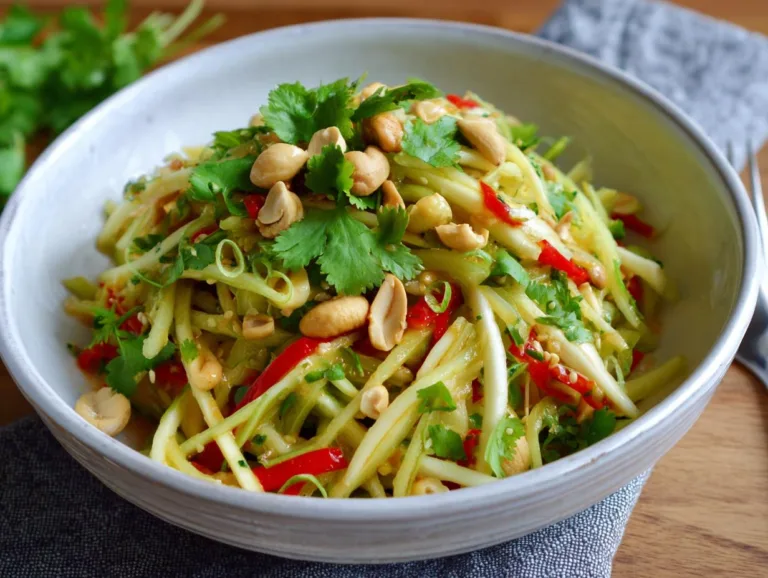 Thai Green Mango Chili Salad