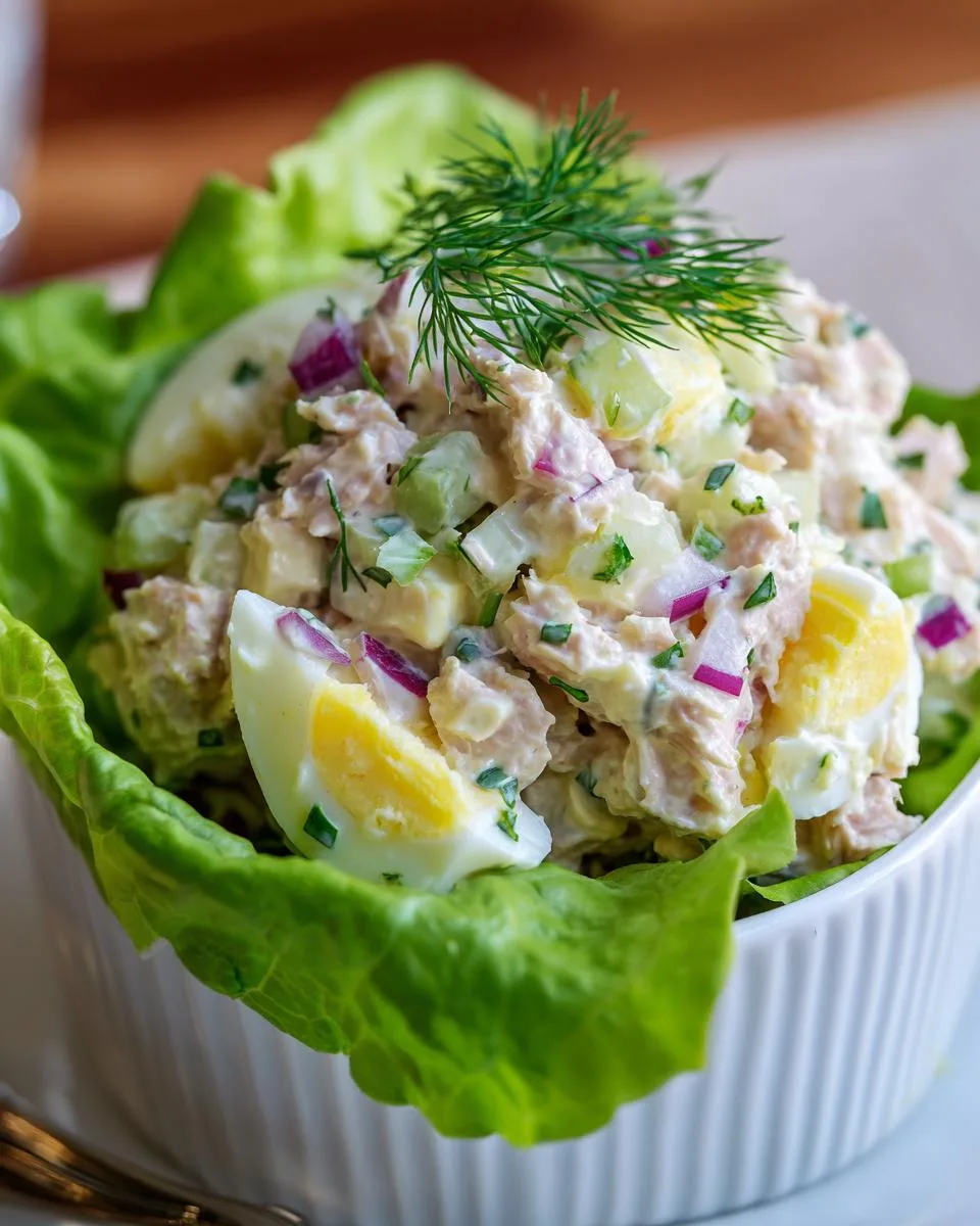 Tuna Egg Salad - detail 3